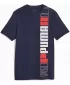Pánske Tričko PUMA ESS+ LOGO LAB TEE 675916-06 BLUE
