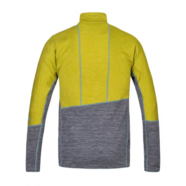  Pánska mikina HANNAH NIRO CITRONELLE/LIGHT GRAY MEL 