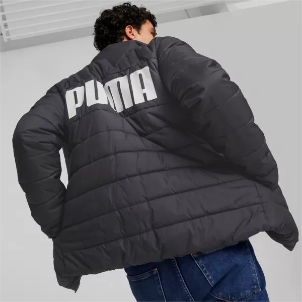  Pánska bunda PUMA ESS+ PADDED JACKET 849349-01 BLACK 