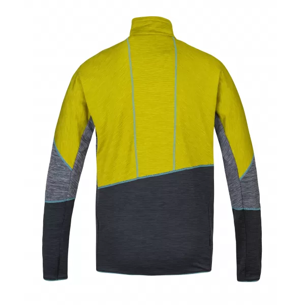  Pánska mikina HANNAH NIRO HZ CITRONELLE/ANTHRACITE MEL 