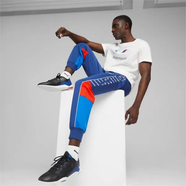  Pánske tričko PUMA BMW MMS ESS LOGO TEE 621314-02 WHITE 