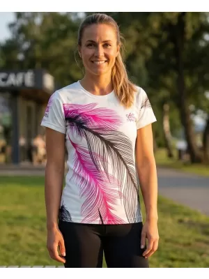 Dámske prémiové funkčné tričko ALTISPORT VOJ/ALW001TR01 BIELA