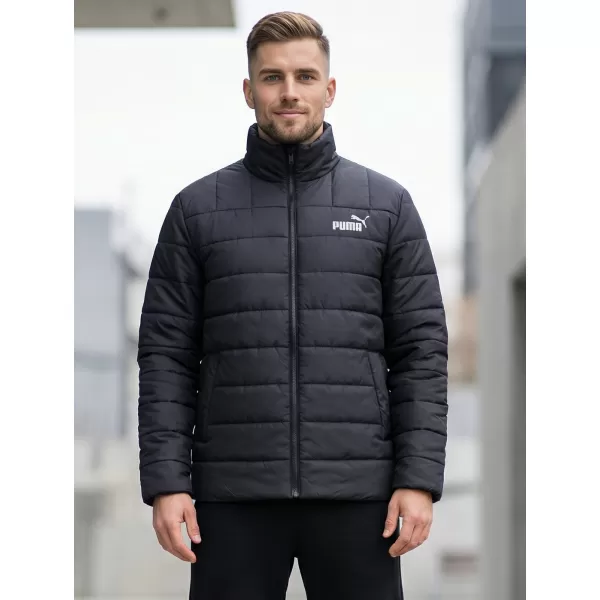  Pánska bunda PUMA ESS+ PADDED JACKET 849349-01 BLACK 