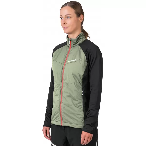  Dámska mikina HANNAH MAKANA BURNT OLIVE/ANTHRACITE 