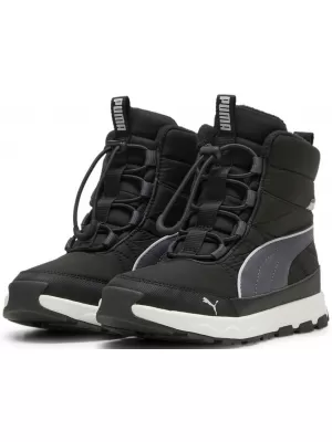 Detské topánky PUMA EVOLVE BOOT JR 392644-01 BLACK