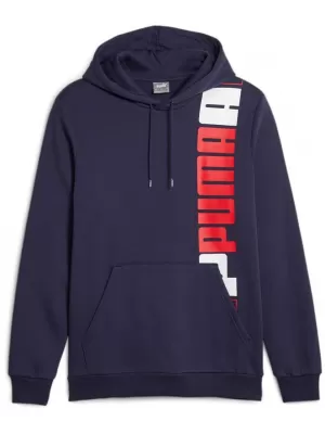 Pánska mikina PUMA ESS+ LOGO LAB HOODIE FL 675919-06 BLUE