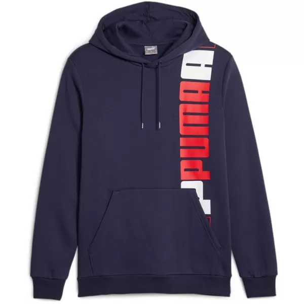  Pánska mikina PUMA ESS+ LOGO LAB HOODIE FL 675919-06 BLUE 