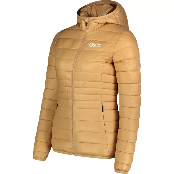  Dámska prešívaná bunda NORDBLANC SPARKLE NBWJL7947 béžová 