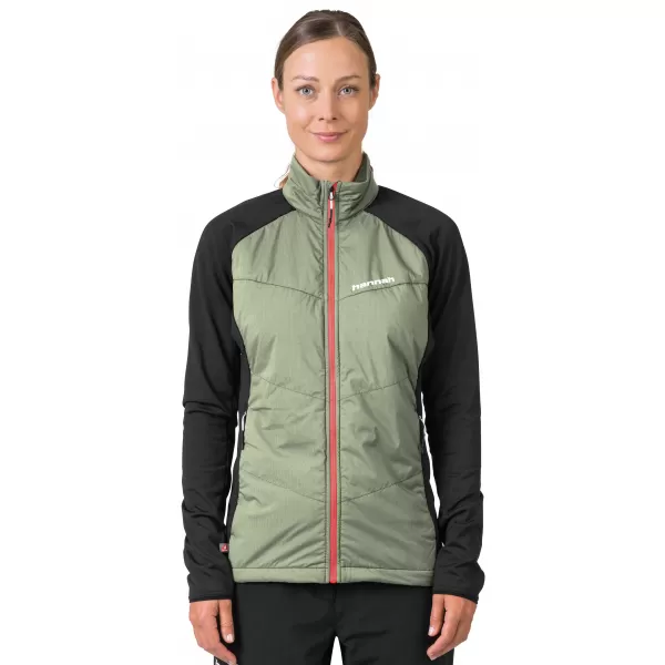  Dámska mikina HANNAH MAKANA BURNT OLIVE/ANTHRACITE 