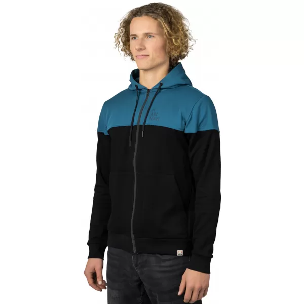  Pánska mikina HANNAH FEZCO HOODY ANTHRACITE/DARK DENIM 