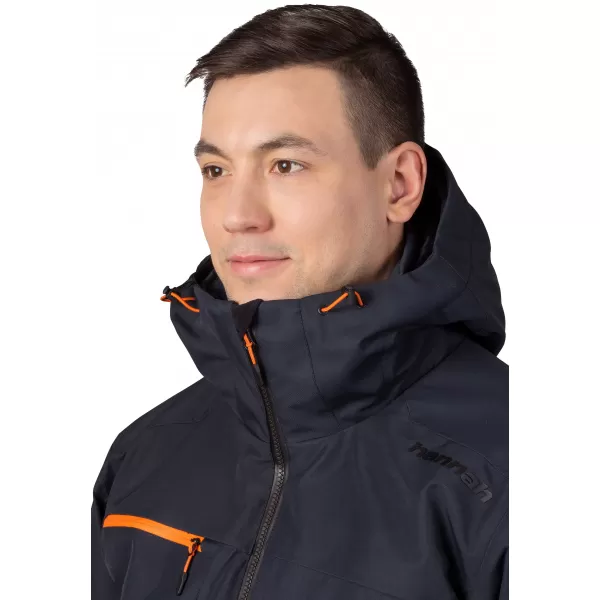 Pánska bunda HANNAH KELTON ANTHRACITE (ORANGE) 