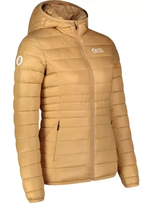 Dámska prešívaná bunda NORDBLANC SPARKLE NBWJL7947 béžová