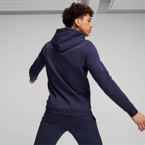  Pánska mikina PUMA ESS+ LOGO LAB HOODIE FL 675919-06 BLUE 