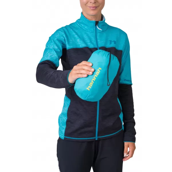  Dámska bunda HANNAH NAVA HOODY SCUBA BLUE/ENAMEL BLUE 