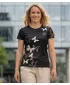 Dámske prémiové funkčné tričko ALTISPORT VOJ/ALW002TR01 ČIERNA HNEDÁ