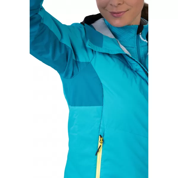  Dámska bunda HANNAH NAVA HOODY SCUBA BLUE/ENAMEL BLUE 