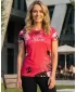 Dámske prémiové funkčné tričko ALTISPORT VOJ/ALW009TR01 ČERVENÁ