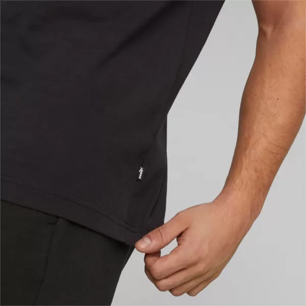  Pánske tričko PUMA ESS+ 2 COL LOGO TEE 586759-61 BLACK 