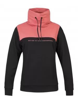 Dámska mikina HANNAH SIBELE ANTHRACITE/FADED ROSE