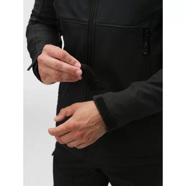  Pánska softshellová bunda LOAP LUPP XLM2303 čierna 