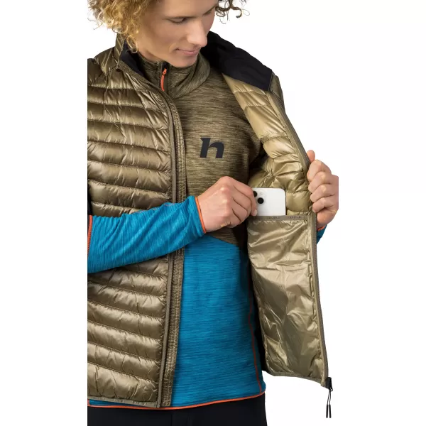 Pánska vesta HANNAH ADARE KHAKI STRIPE 