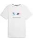 Pánske tričko PUMA BMW MMS ESS LOGO TEE 621314-02 WHITE