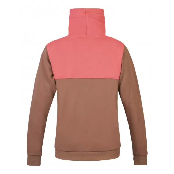  Dámska mikina HANNAH SIBELE COCA MOCHA/FADED ROSE 