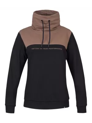 Dámska mikina HANNAH SIBELE ANTHRACITE/COCA MOCHA