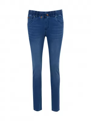 Dámske nohavice SAM 73 LÍZA WK 801 TMAVÝ DENIM
