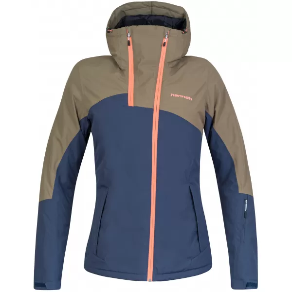  Dámska bunda HANNAH MAKY COL BURNT OLIVE/MOOD INDIGO 