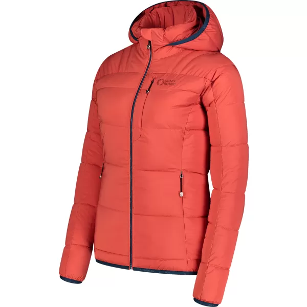  Dámska prešívaná bunda NORDBLANC CONDITIONS NBWJL7716 CIHLOVÁ/ORANŽ 