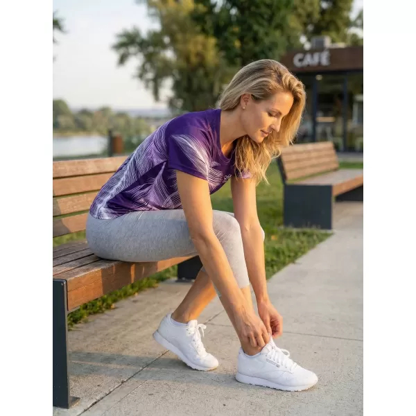  Dámske prémiové funkčné tričko ALTISPORT VOJ/ALW001TR01 FIALOVÁ 