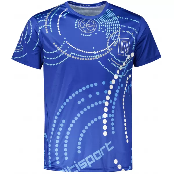  Pánske tričko premium ALTISPORT VOJ/ALM003TR01 KRÁĽOVSKÁ MODRÁ 