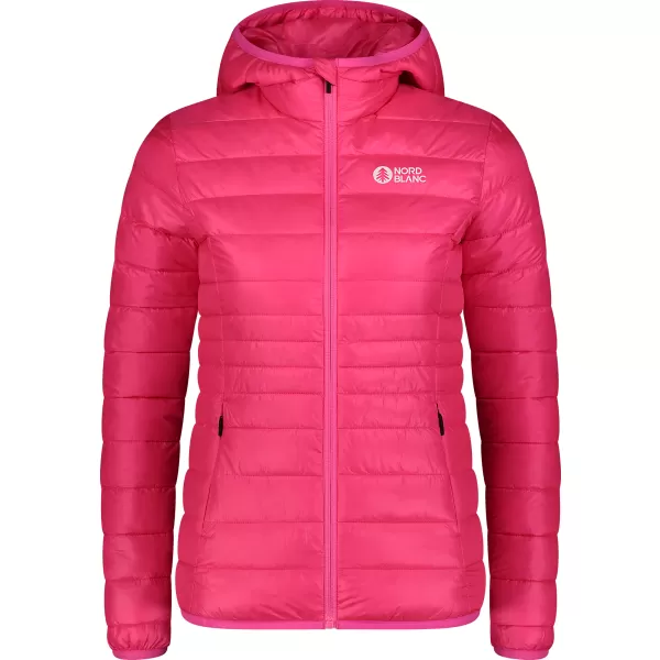  Dámska prešívaná bunda NORDBLANC SPARKLE NBWJL7947 RUŽOVÁ ŽIARE 