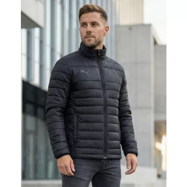  Pánska bunda PUMA TEAMLIGA LIGHT JACKET 657617-03 BLACK 