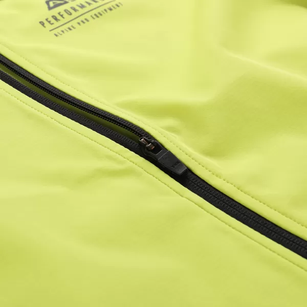  Pánska softshellová bunda ALPINE PRO GEROC MJCB624 ZELENÁ 