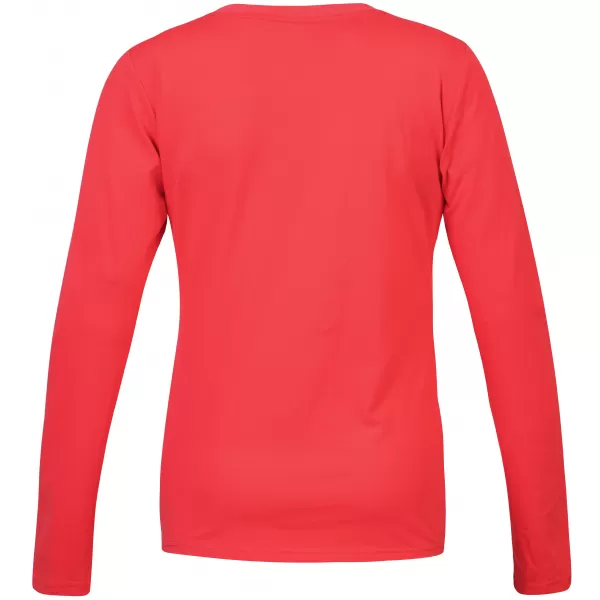  Dámske tričko s dlhým rukávom HANNAH ELARA HIBISCUS 