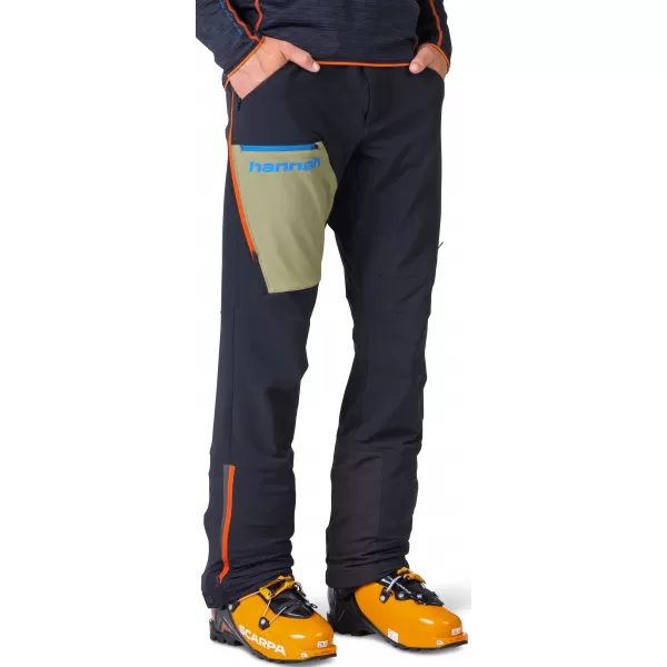  Pánske nohavice HANNAH JUKE PANTS ANTHRACITE (OLIVE) 