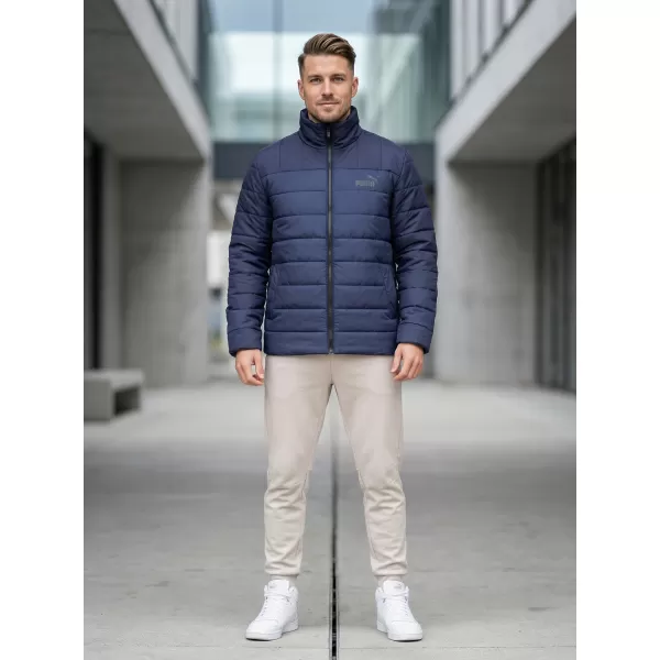 Pánska bunda PUMA ESS+ PADDED JACKET 849349-06 BLUE 