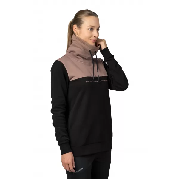  Dámska mikina HANNAH SIBELE ANTHRACITE/COCA MOCHA 