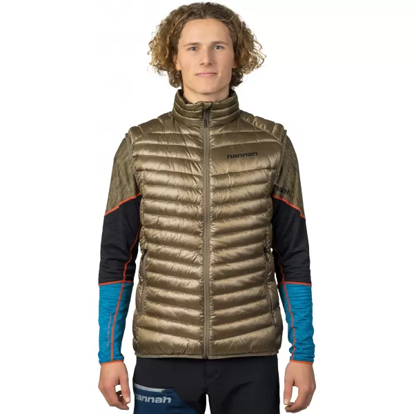  Pánska vesta HANNAH ADARE KHAKI STRIPE 