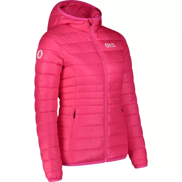  Dámska prešívaná bunda NORDBLANC SPARKLE NBWJL7947 RUŽOVÁ ŽIARE 
