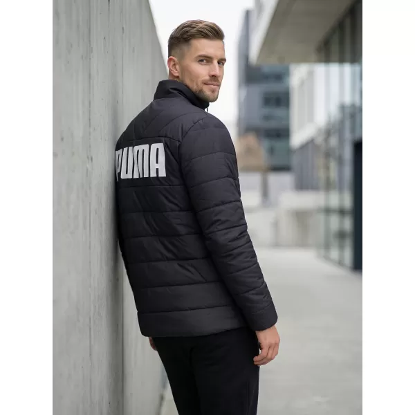  Pánska bunda PUMA ESS+ PADDED JACKET 849349-01 BLACK 