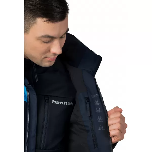  Pánska bunda HANNAH KELTON ANTHRACITE/METHYL BLUE 