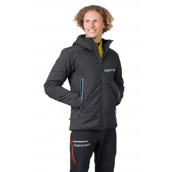  Pánska bunda HANNAH GABBER HOODY ANTHRACITE 