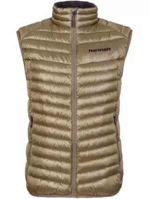 Pánska vesta HANNAH ADARE KHAKI STRIPE