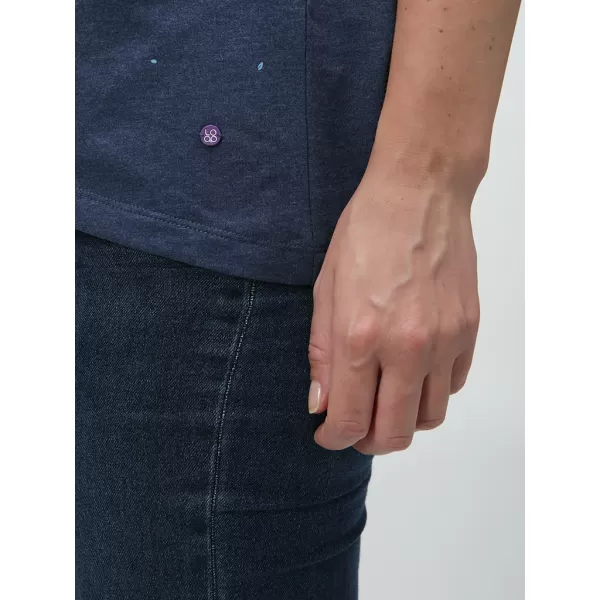  Dámske tričko LOAP AMICA CLW23161 modrá 