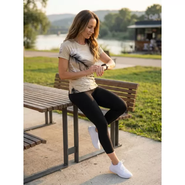  Dámske prémiové funkčné tričko ALTISPORT VOJ/ALW001TR01 HNEDÁ 