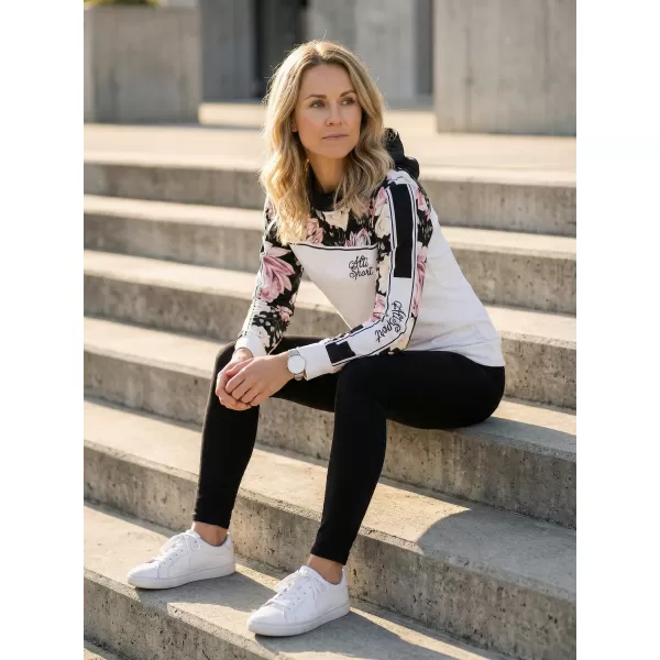  Dámska prémiová mikina ALTISPORT VOJ/ALW008MI01 BIELA 