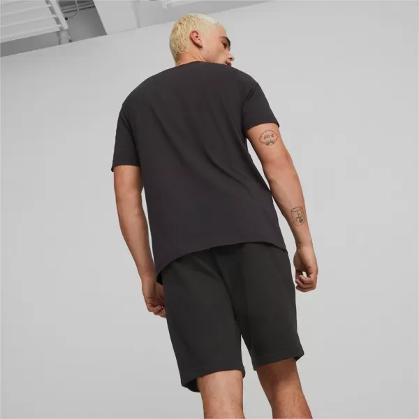  Pánske tričko PUMA ESS+ 2 COL LOGO TEE 586759-61 BLACK 